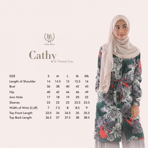 LE Printed Tunic-Cathy Red